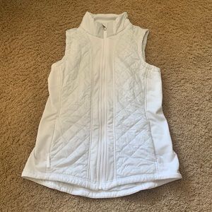 Athleta white vest